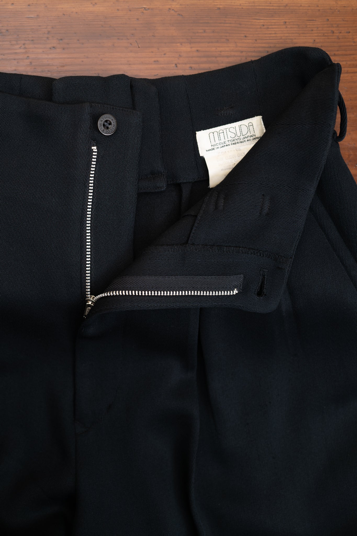 80s MATSUDA PLEATED TROUSER