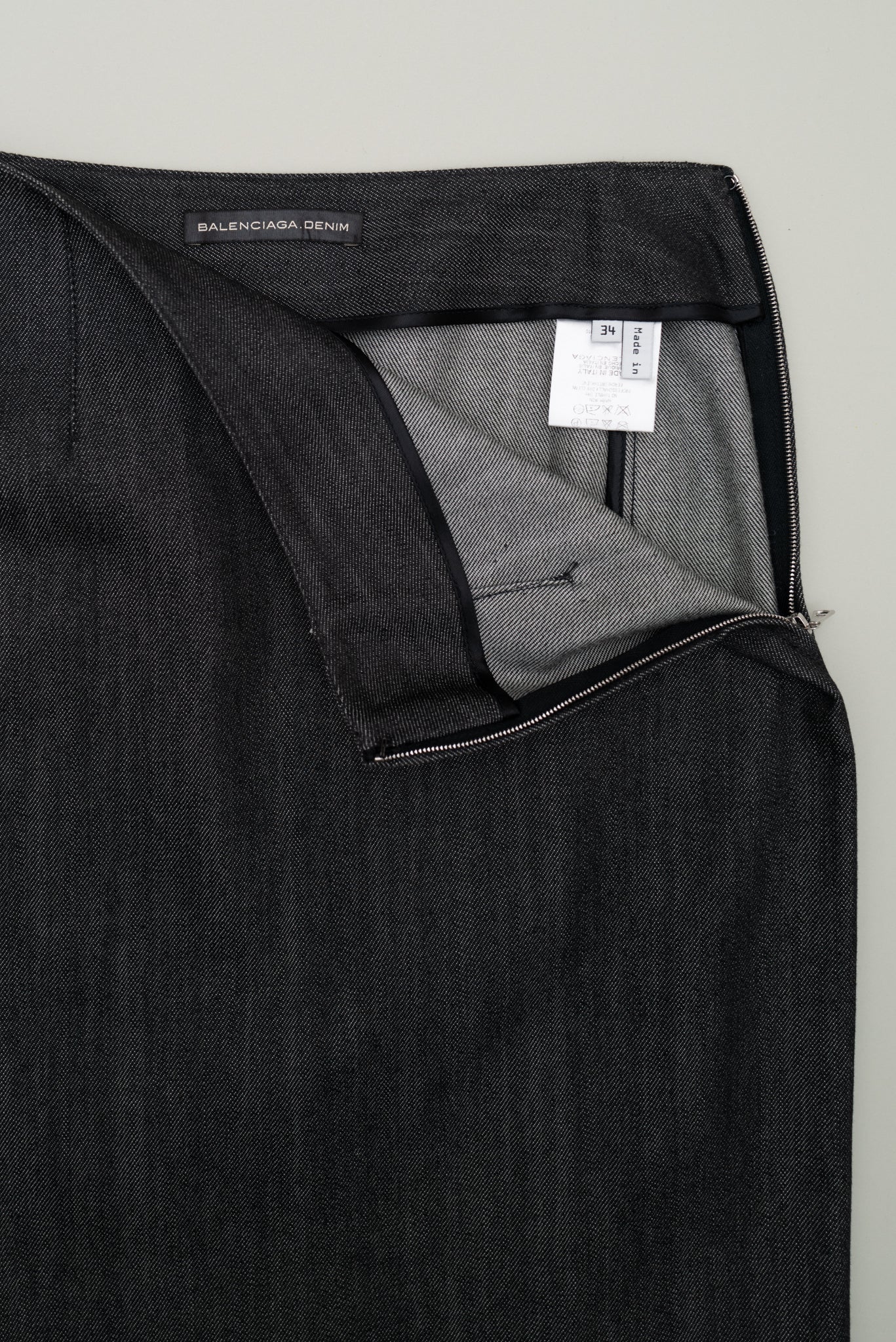 BALENCIAGA 2008 DENIM SKIRT