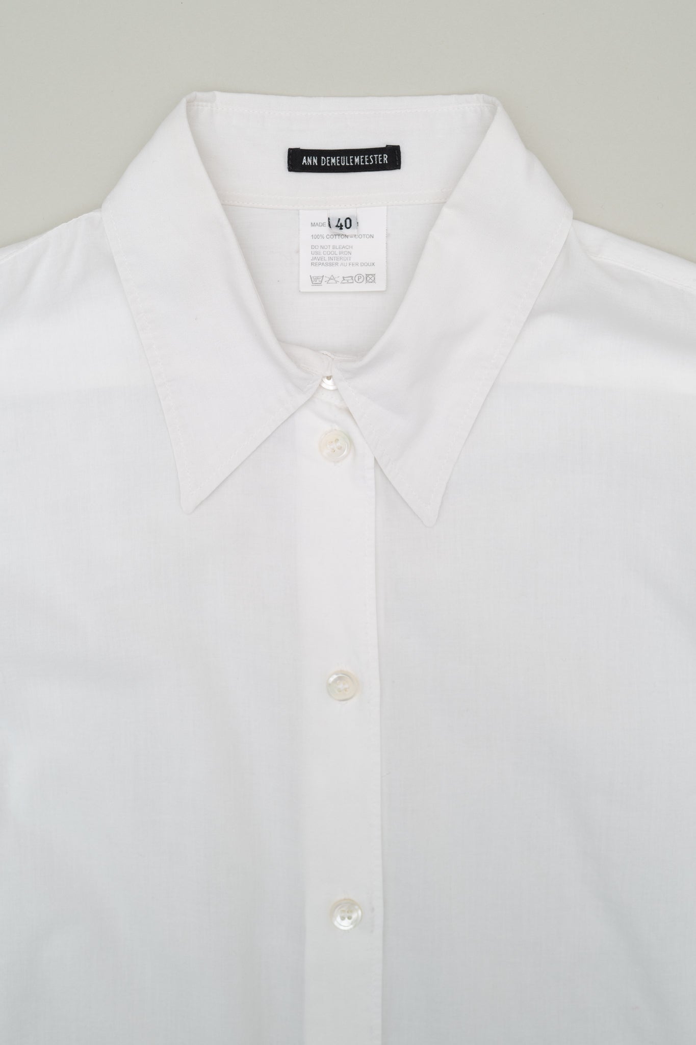 ANN DEMEULEMEESTER BELT LOOP TOP