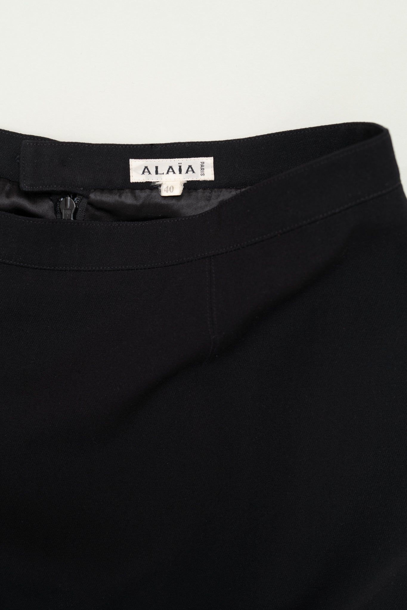 ALAIA FITTED MAXI SKIRT