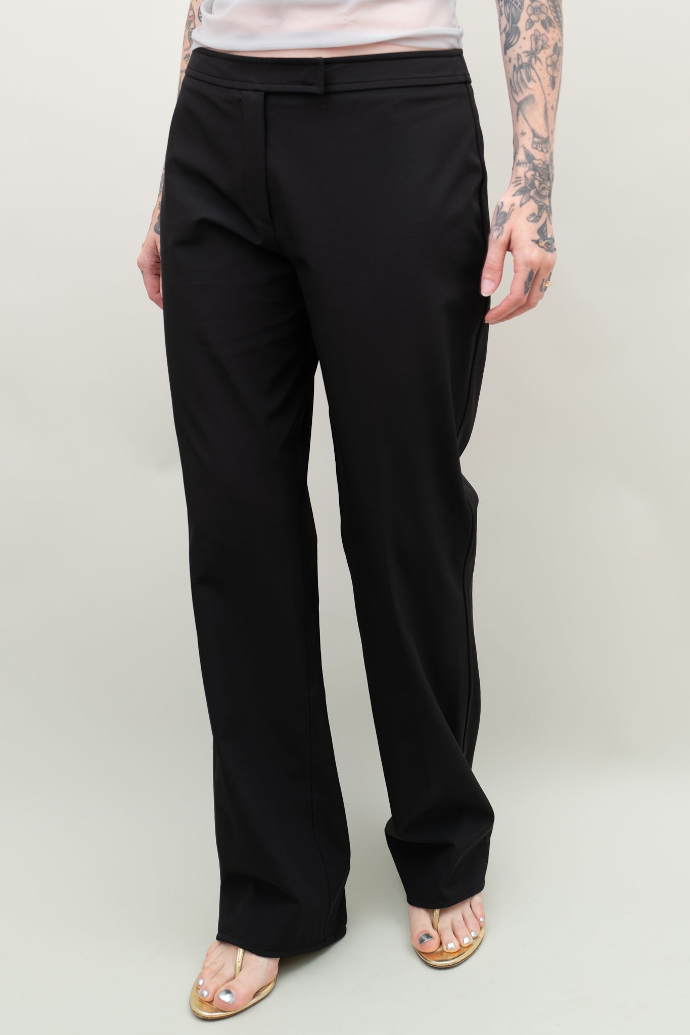 JIL SANDER NYLON PANTS