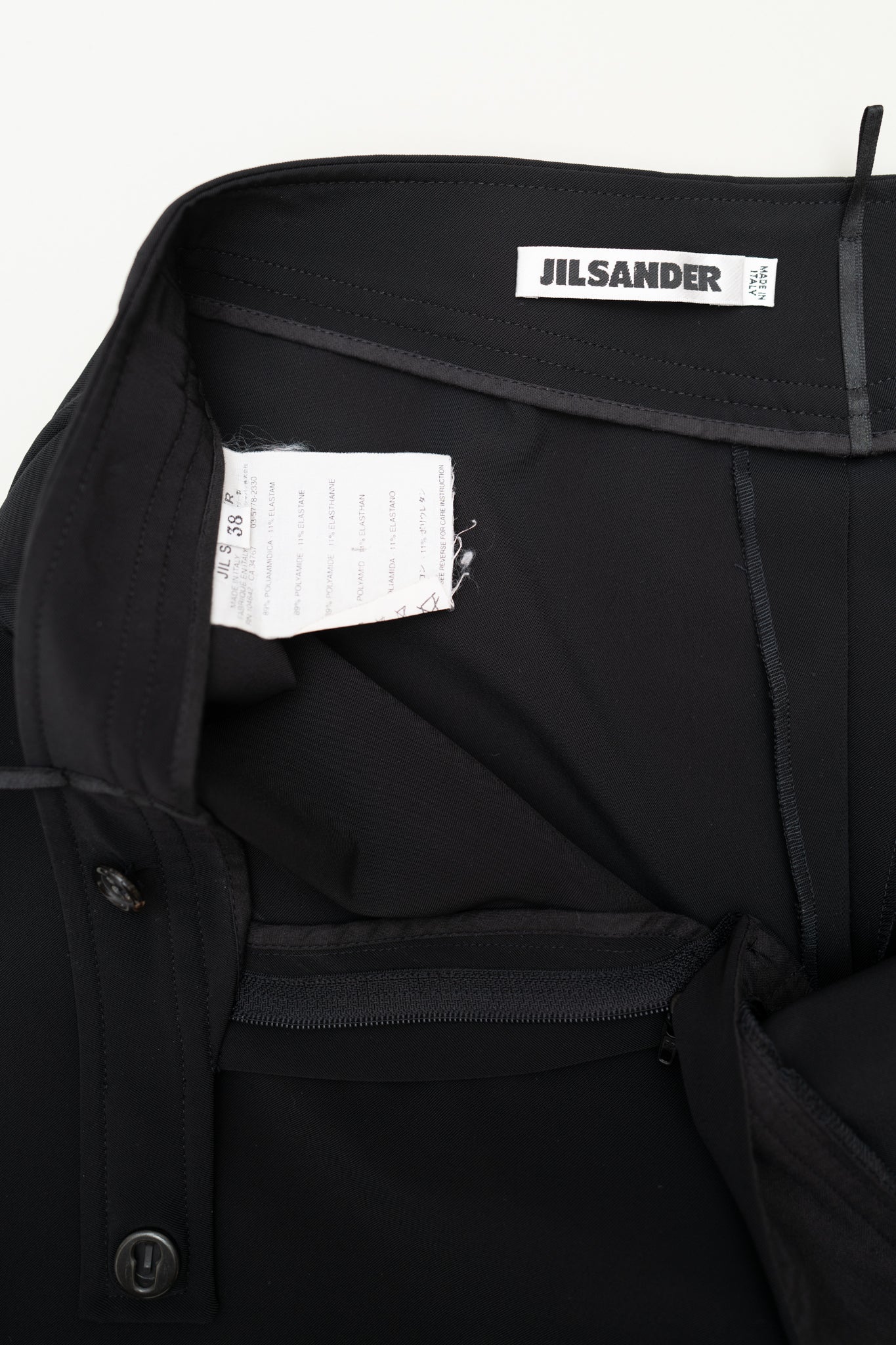 JIL SANDER NYLON PANTS