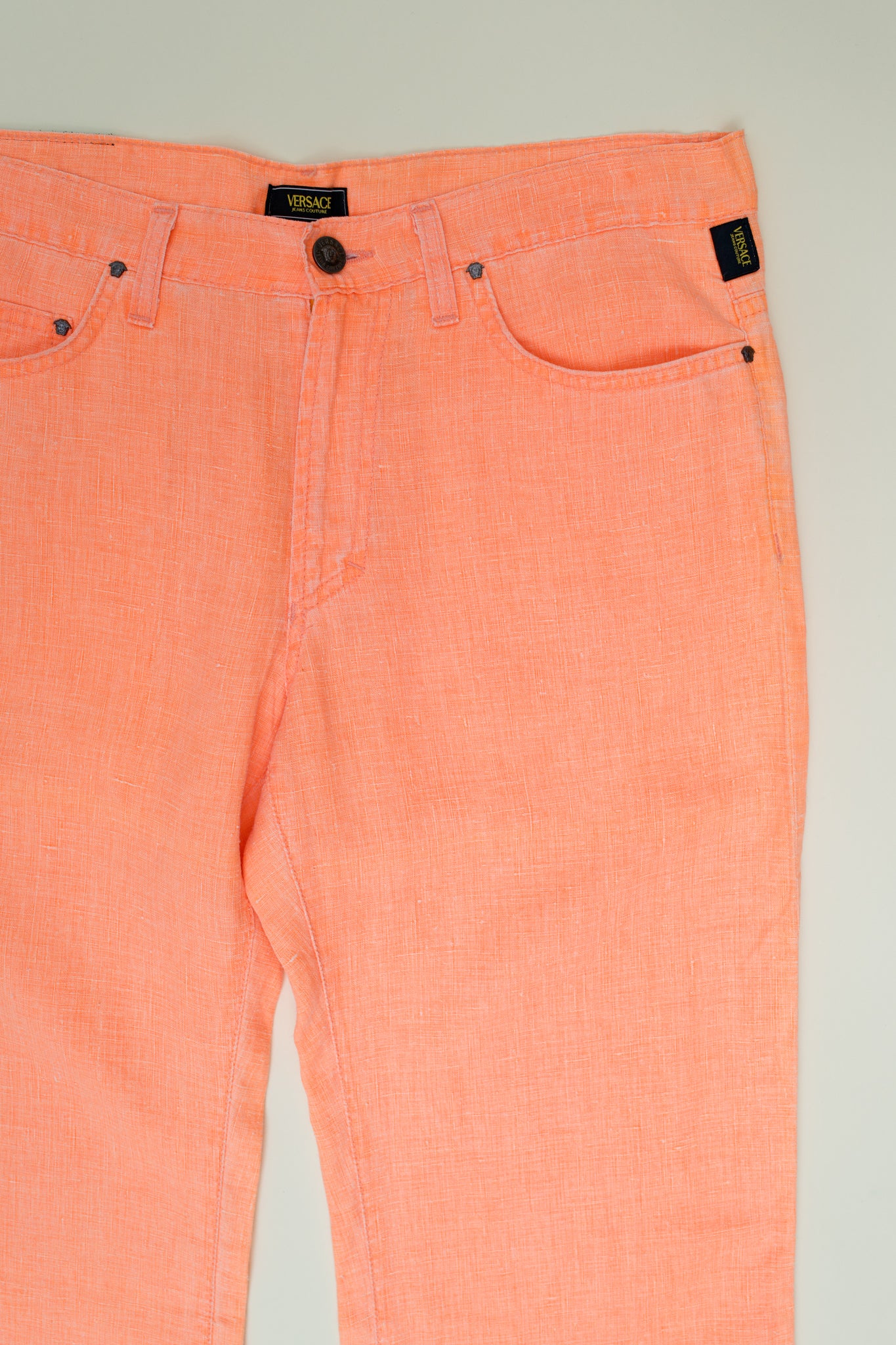 VERSACE LINEN PANTS