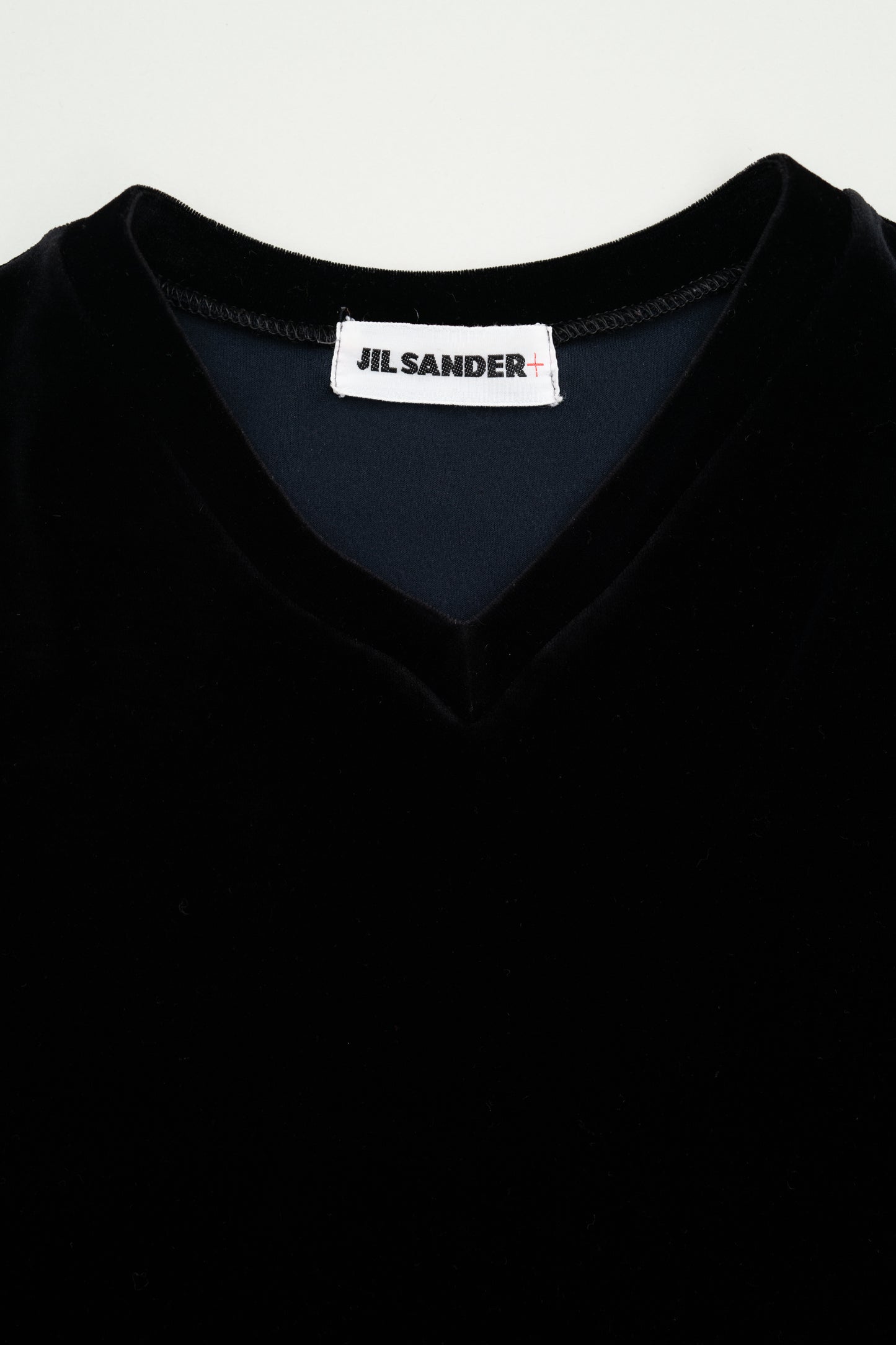 JIL SANDER VELVET T-SHIRT