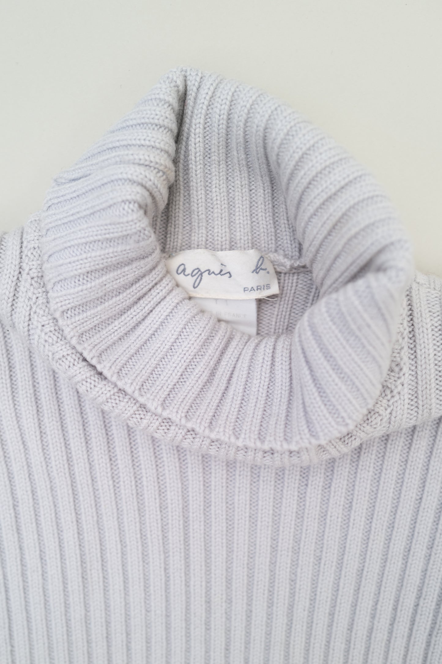 AGNES B. RIBBED SWEATER