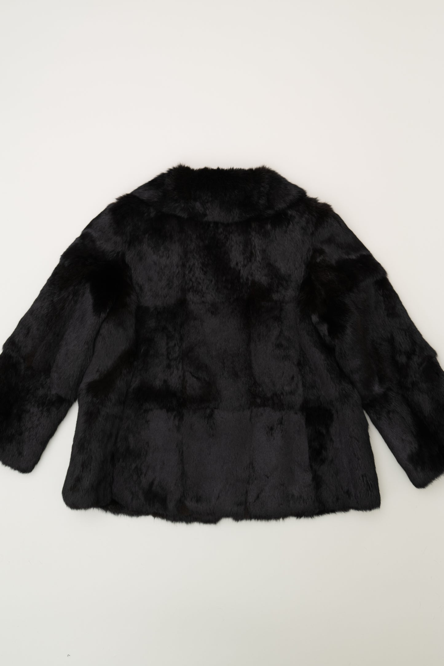 VINTAGE RABBIT FUR COAT