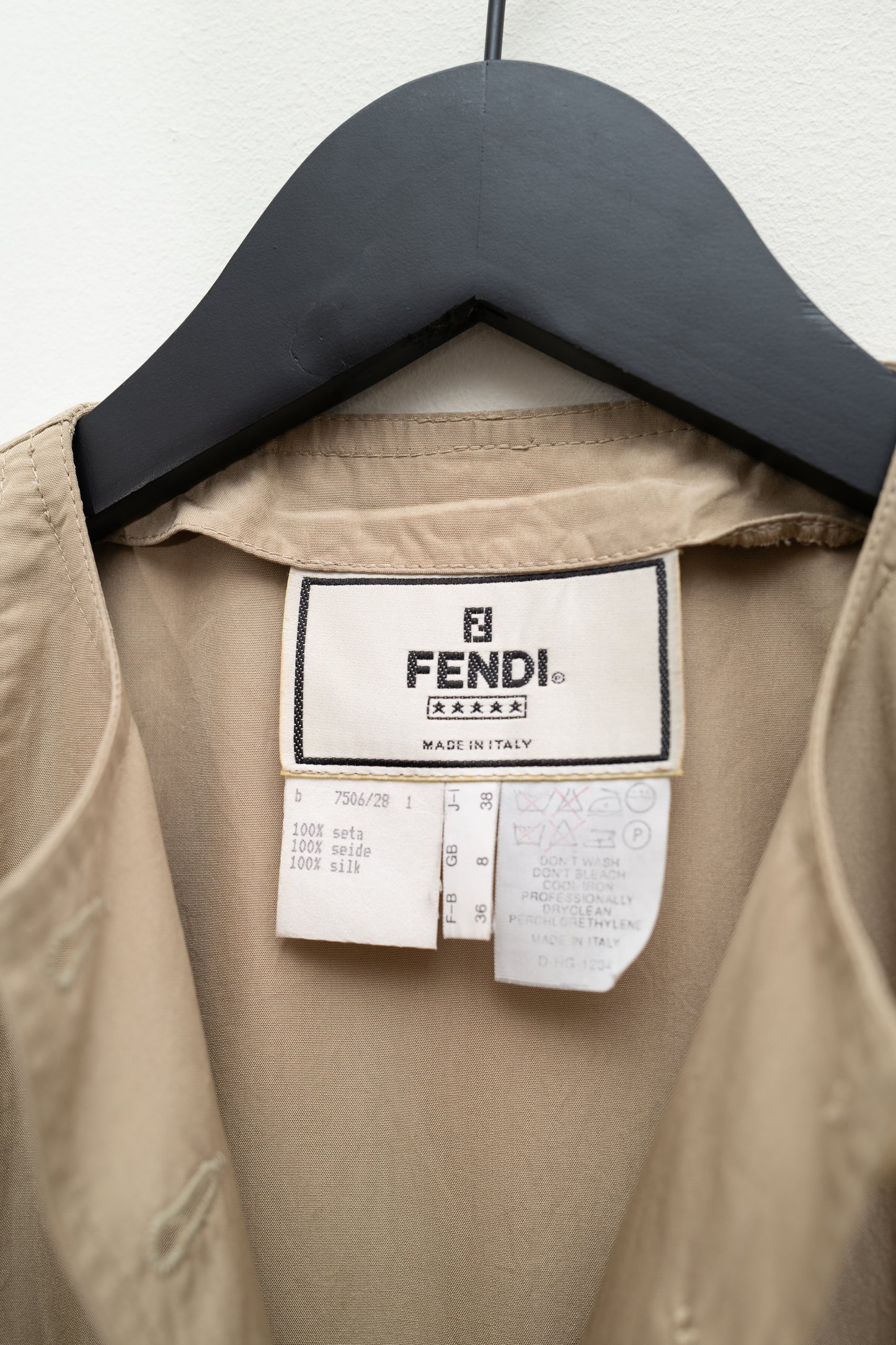 FENDI SILK TUNIC