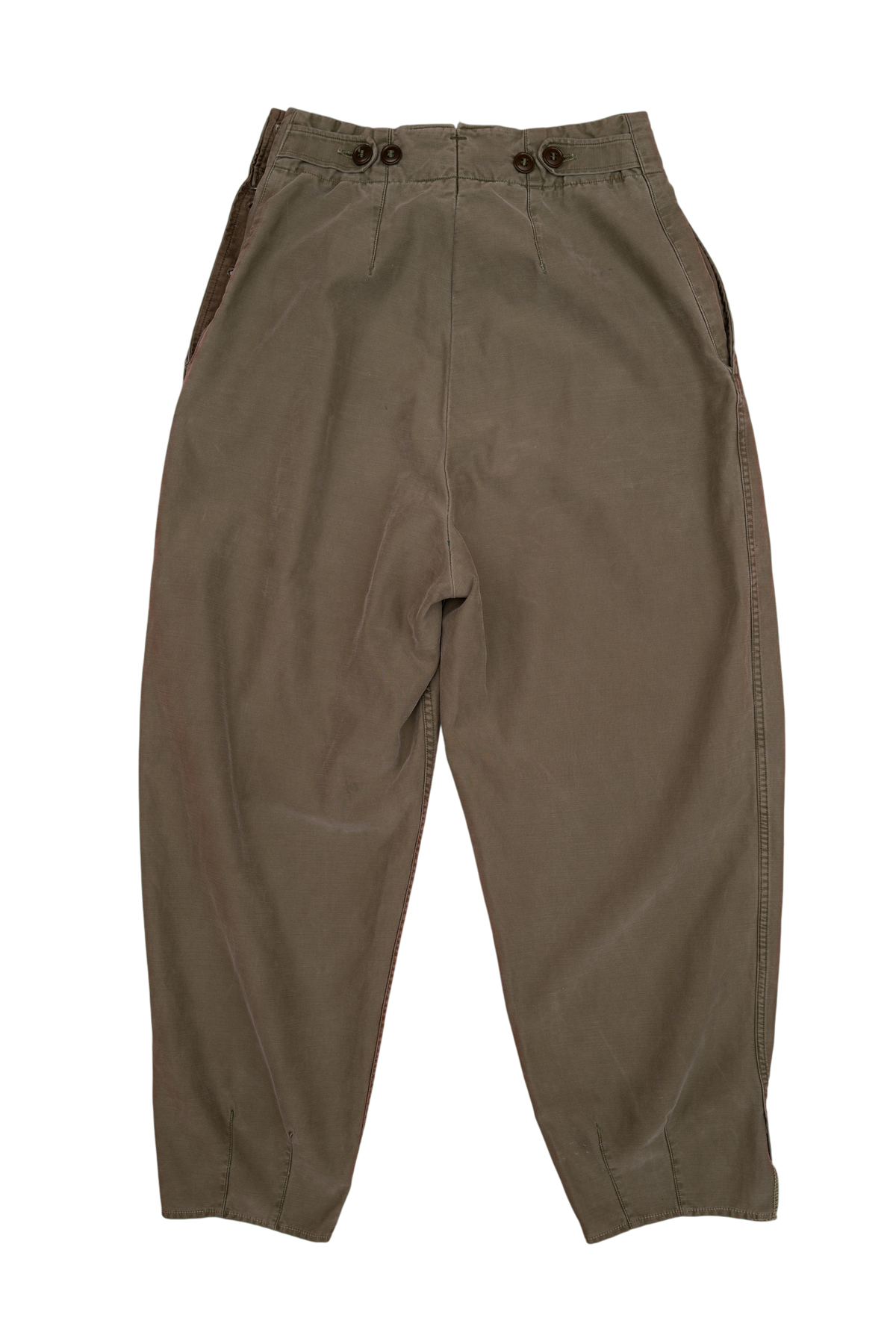 VINTAGE PLEATED ARMY PANTS