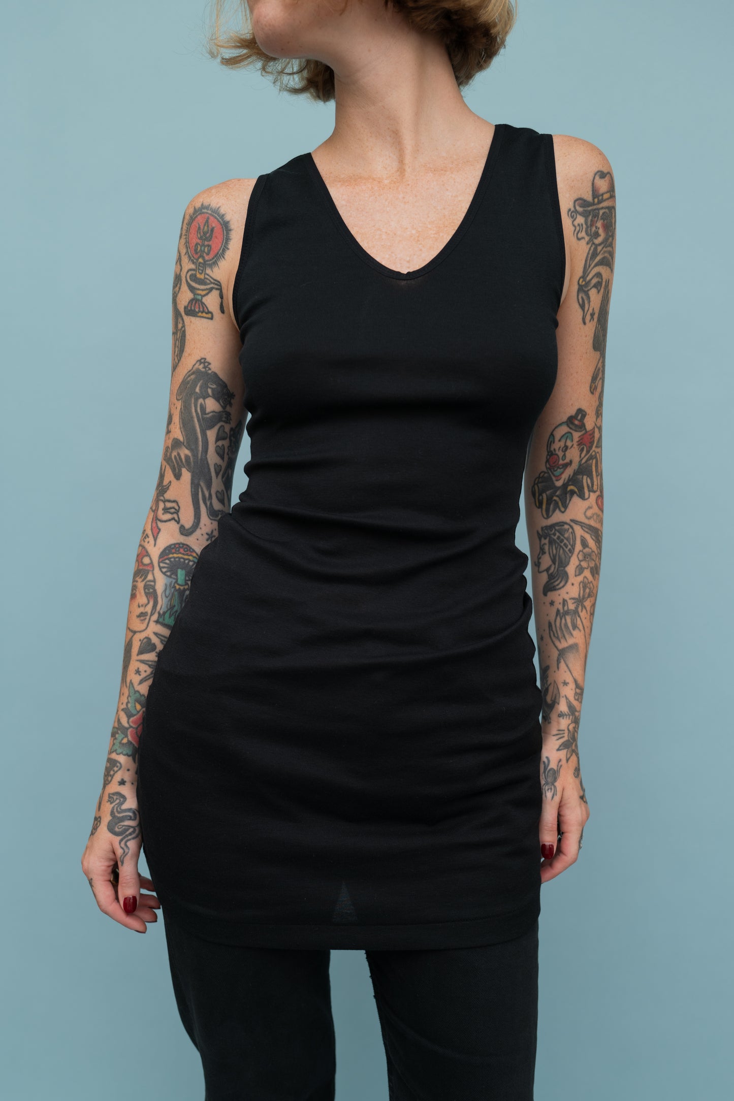 ISSEY MIYAKE MINI DRESS/TANK