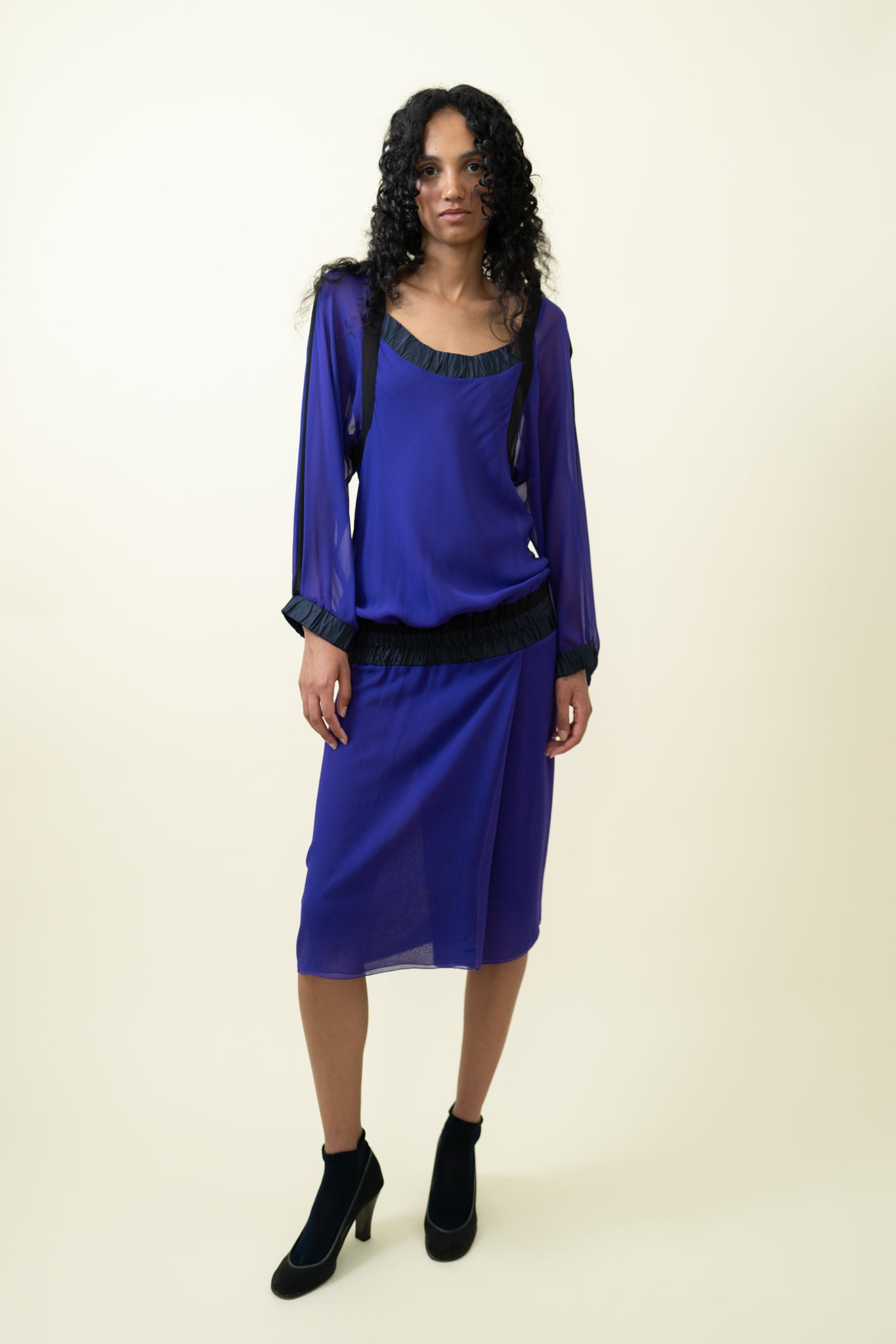 GIANFRANCO FERRE 2006 SILK DRESS