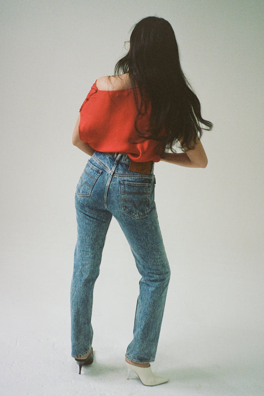 VERSACE ACID WASH JEANS, 2019