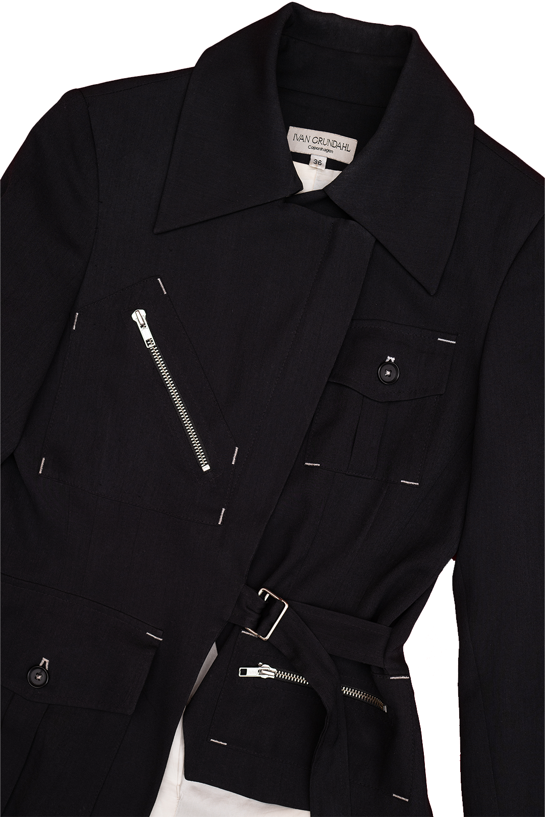 IVAN GRUNDAHL ASYMMETRICAL JACKET