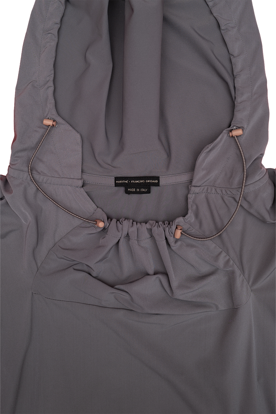 GIRBAUD STRETCH HOODED TOP