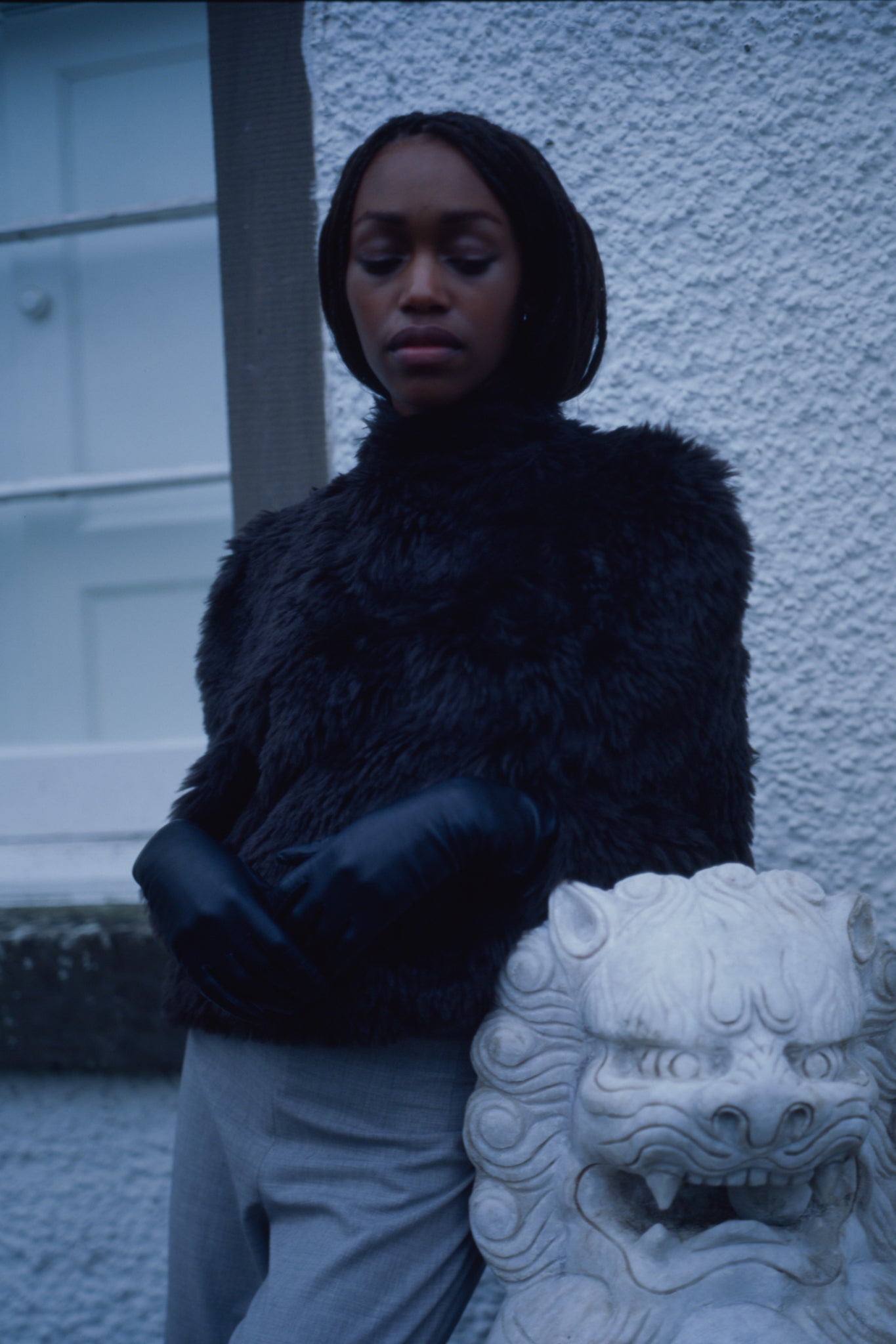 MARGIEAL 2011 FAUX FUR CAPE