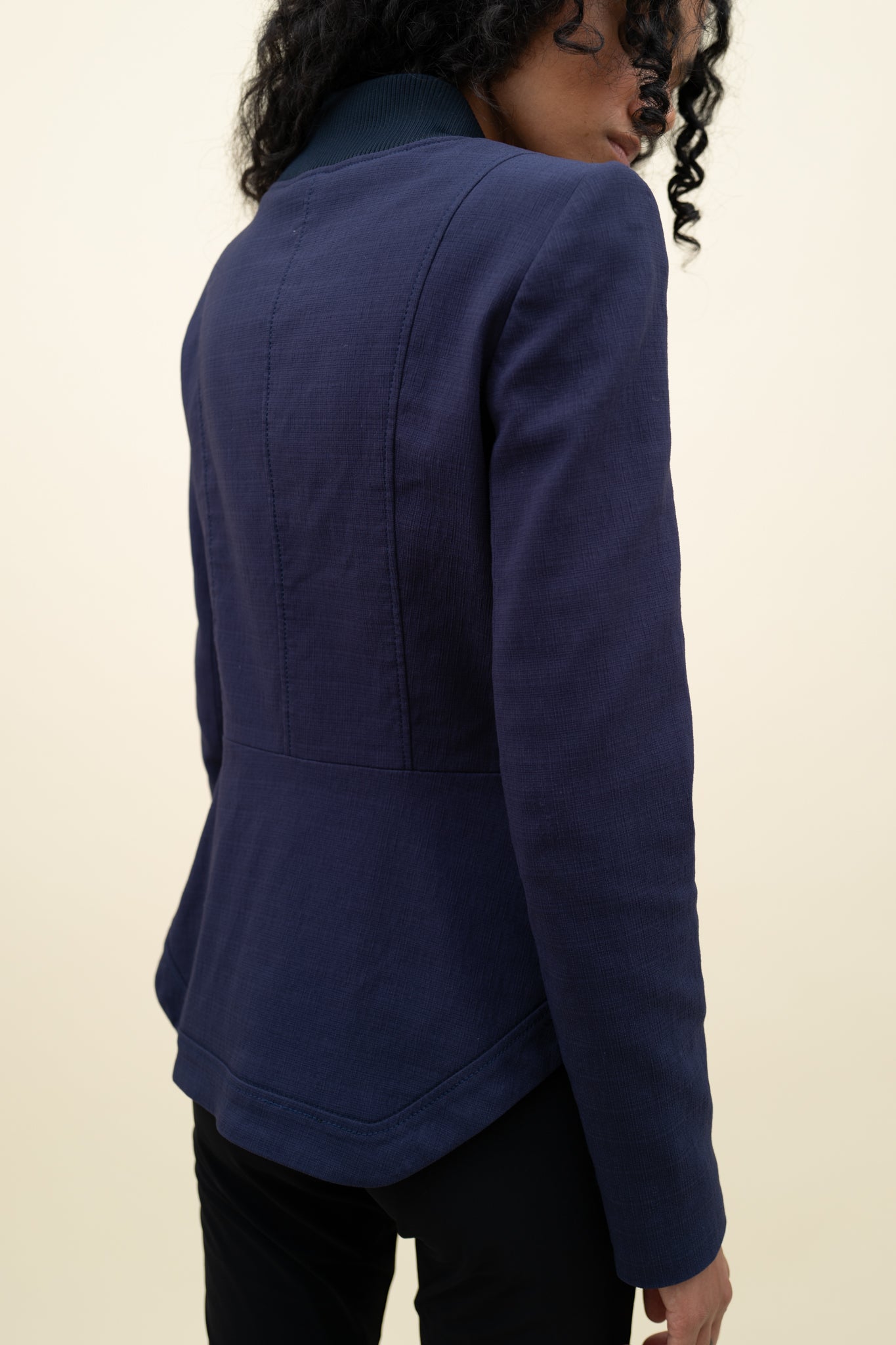 ZAC POSEN SNAP UP JACKET