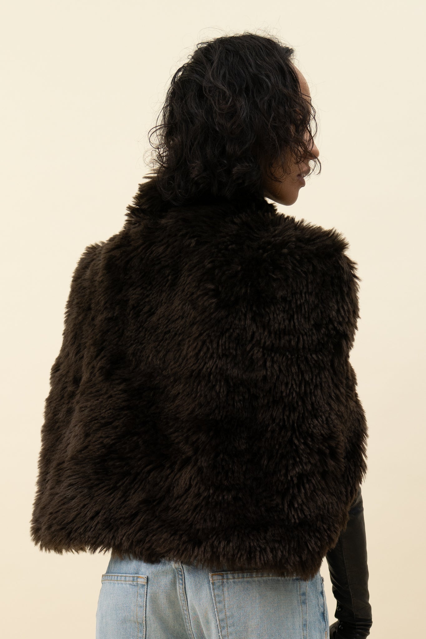 MARGIEAL 2011 FAUX FUR CAPE