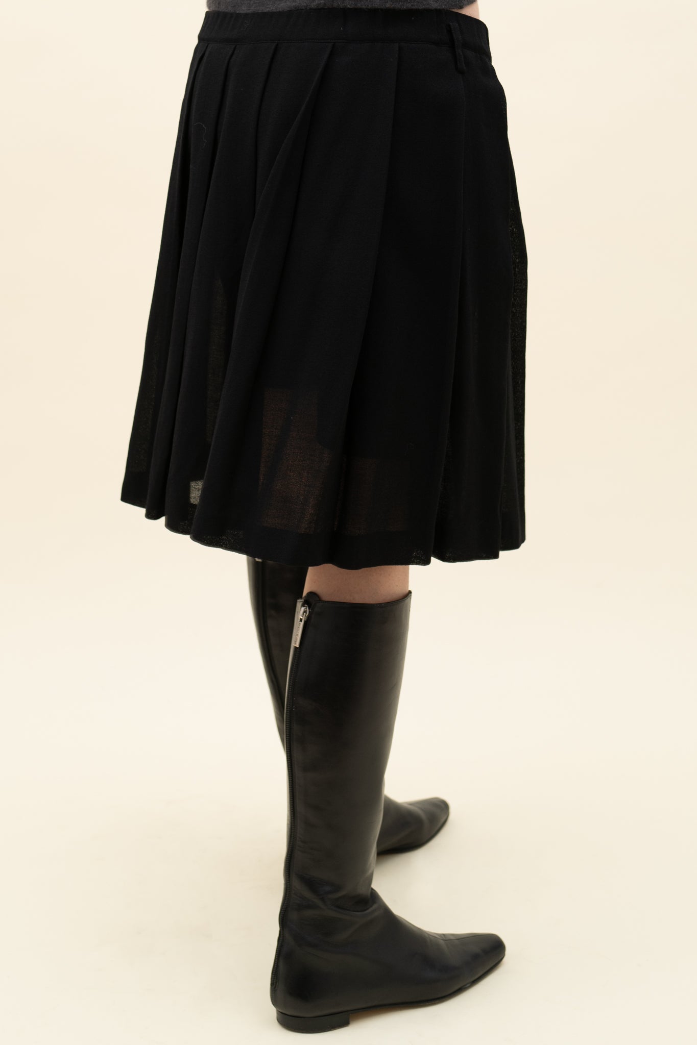 TRICOT CDG 1992 PLEATED SKIRT