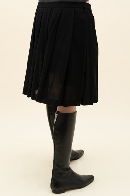 TRICOT CDG 1992 PLEATED SKIRT
