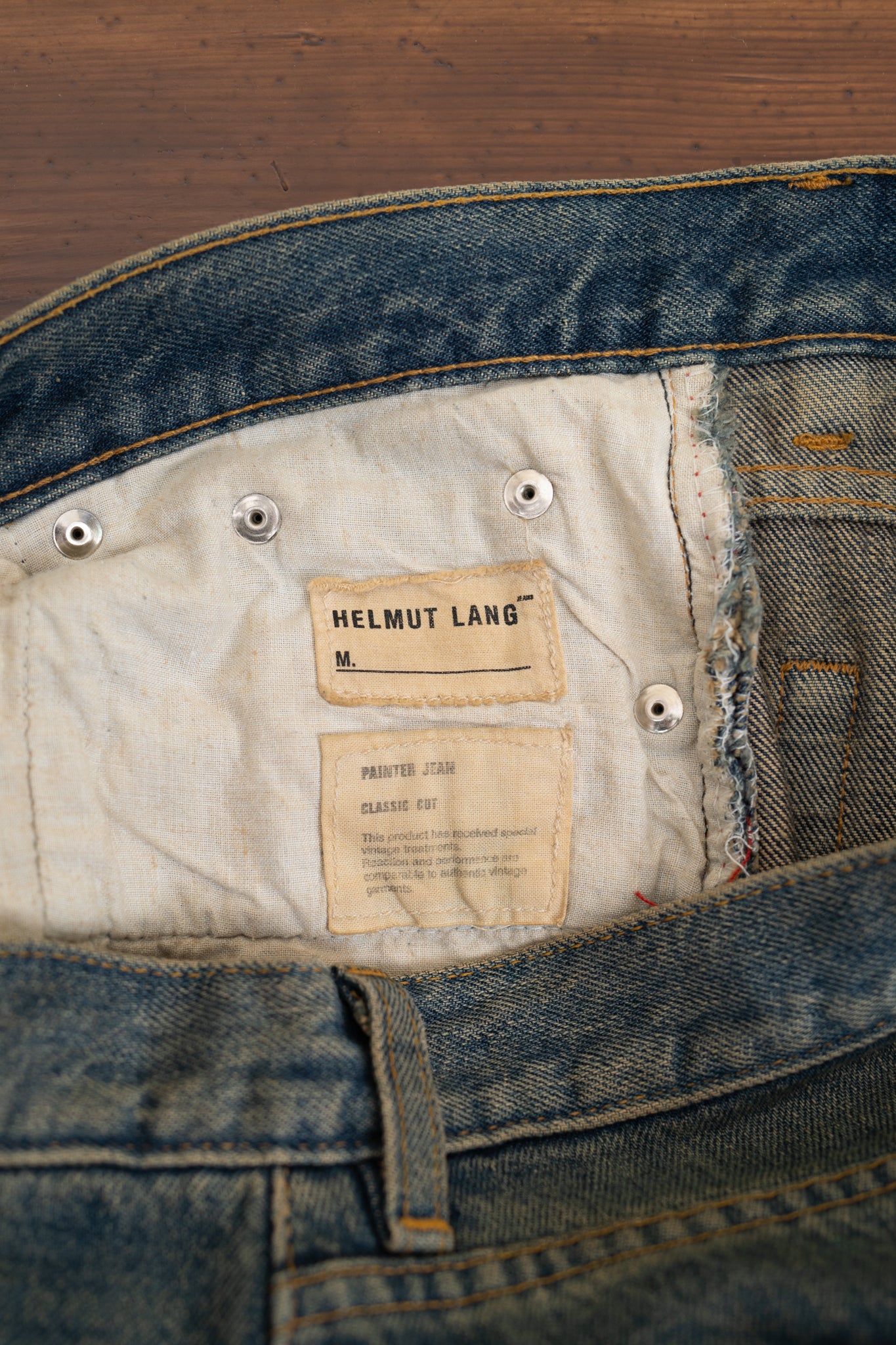 HELMUT LANG 1999 PAINTER JEANS