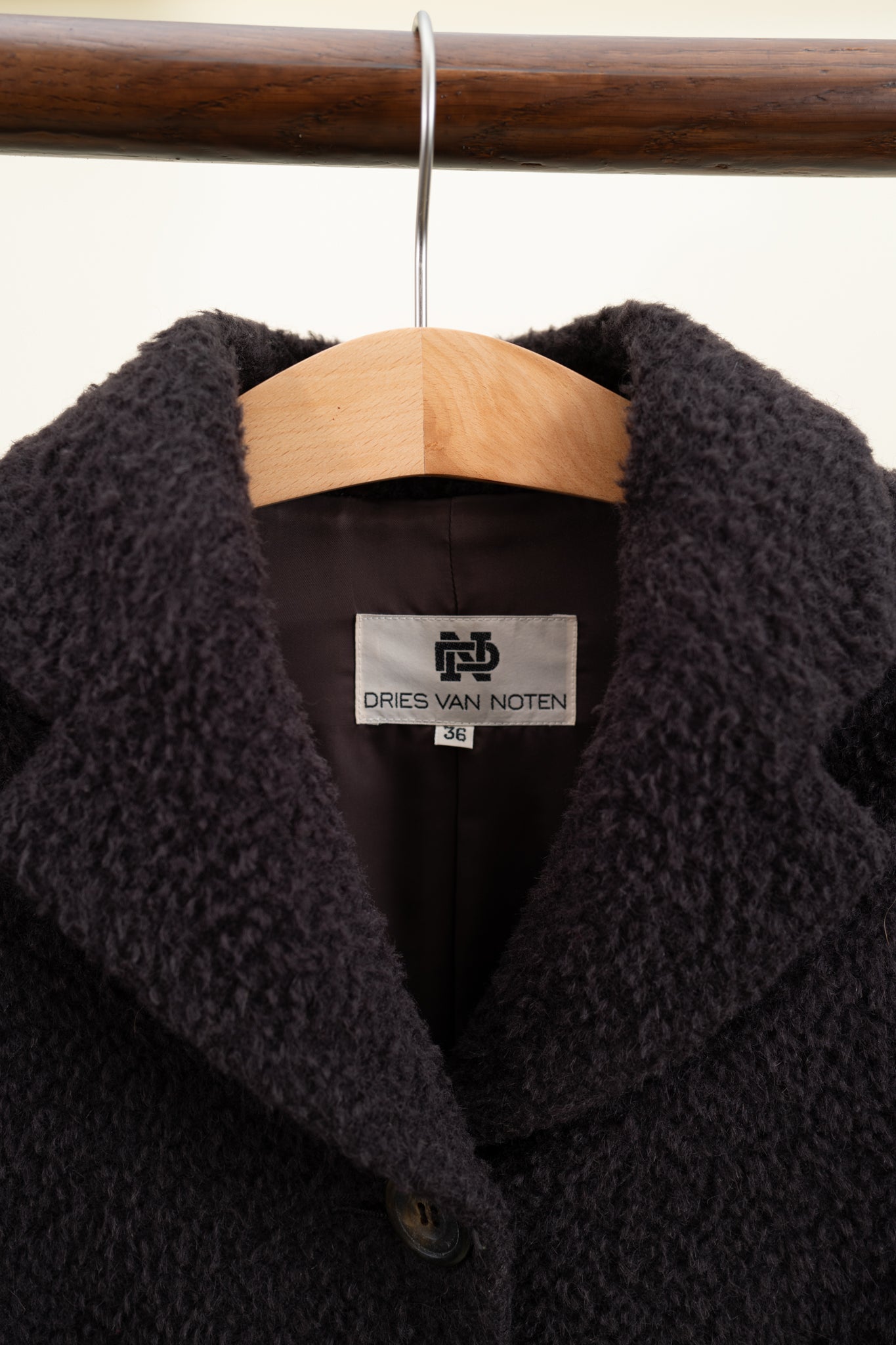 90s DRIES VAN NOTEN BOUCLE BLAZER