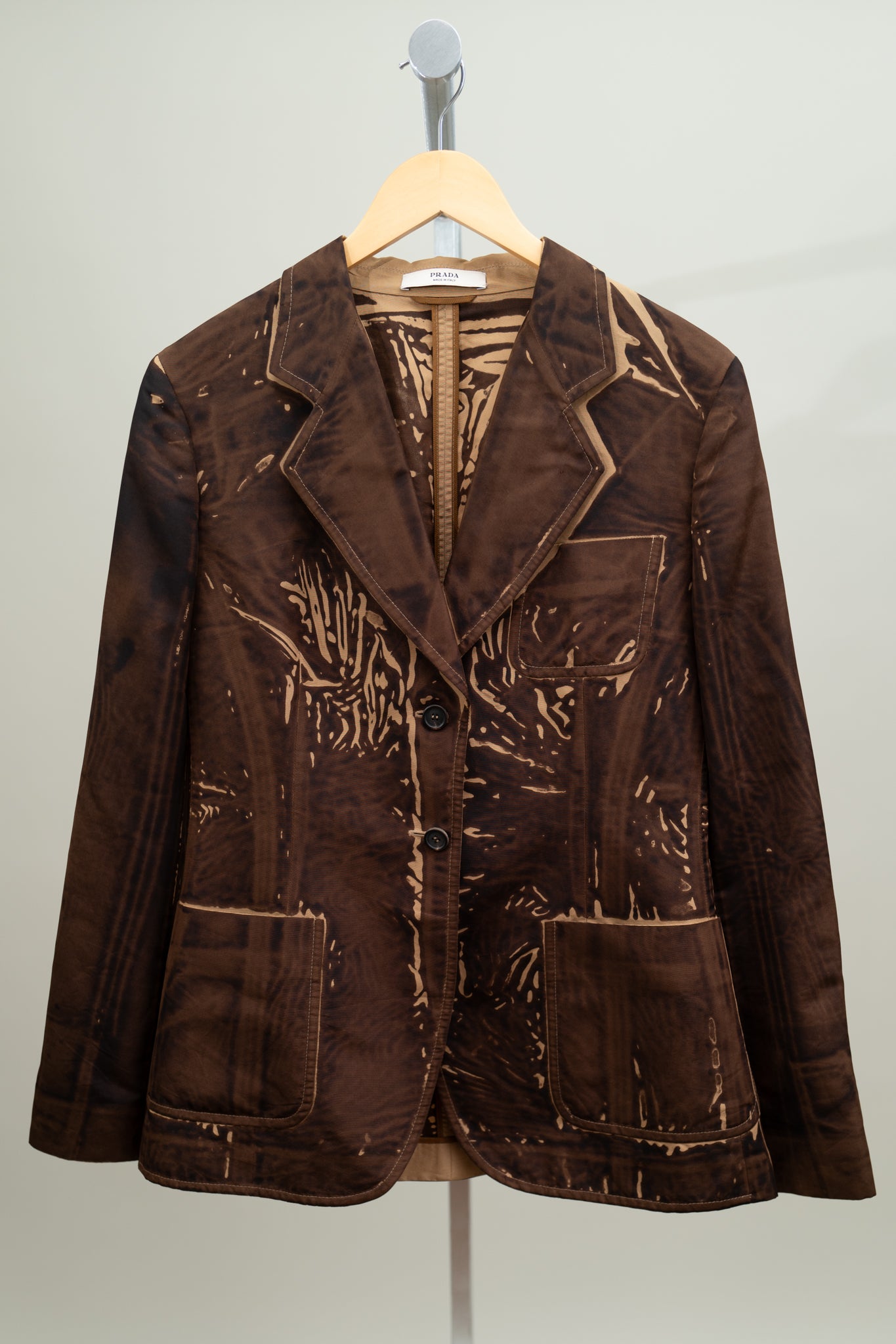 PRADA SS 2005 TROMP L'OEIL BLAZER