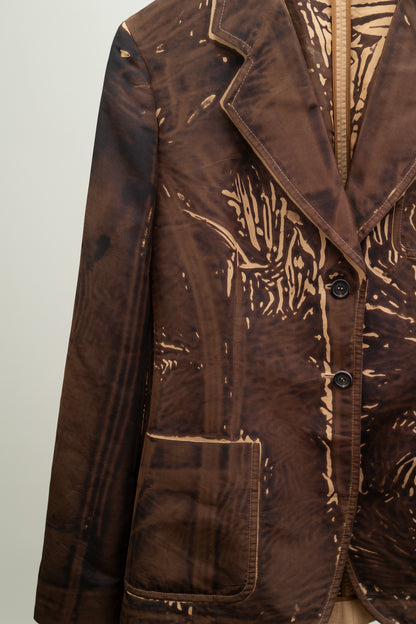 PRADA SS 2005 TROMP L'OEIL BLAZER