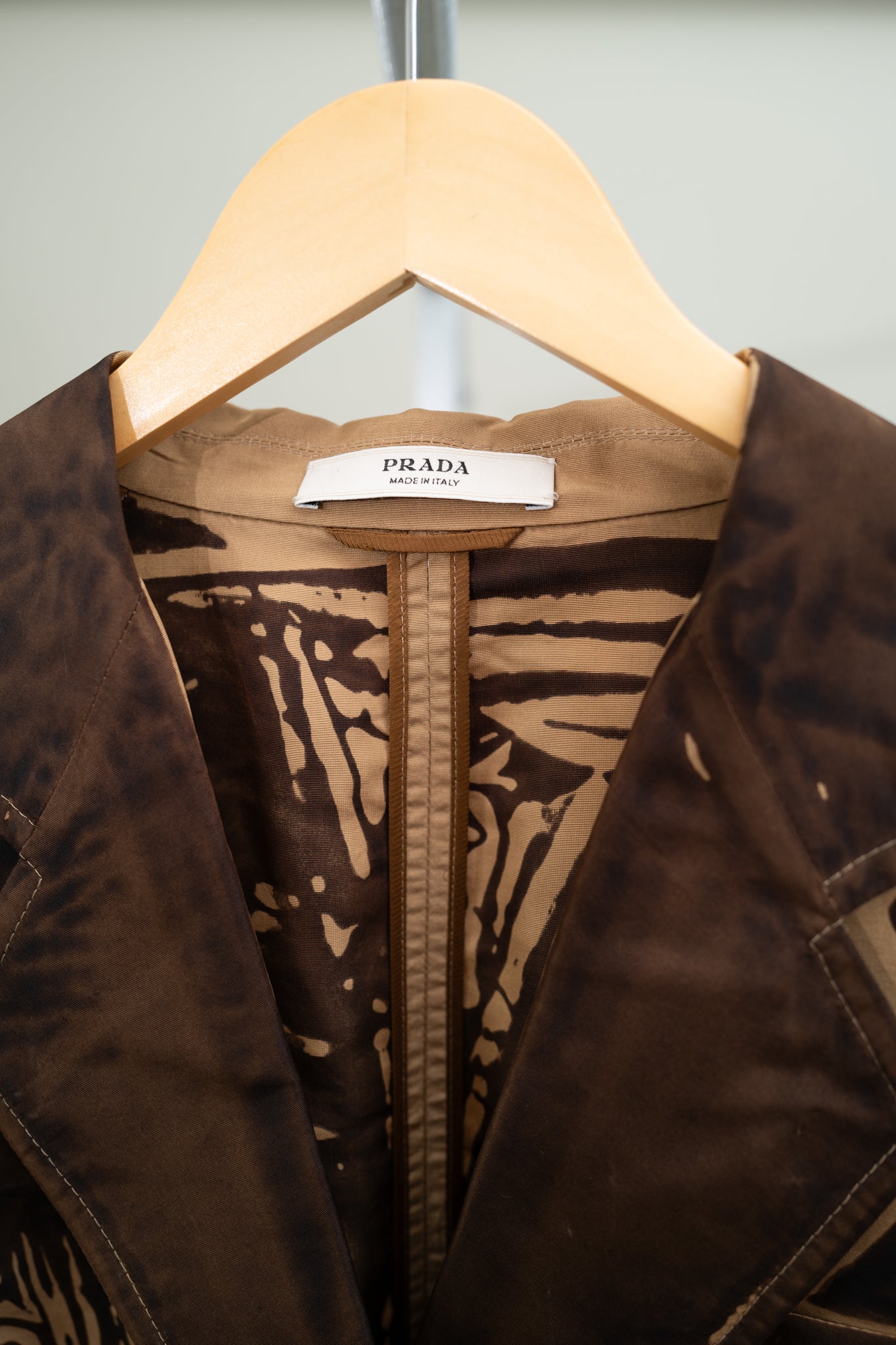 PRADA SS 2005 TROMP L'OEIL BLAZER