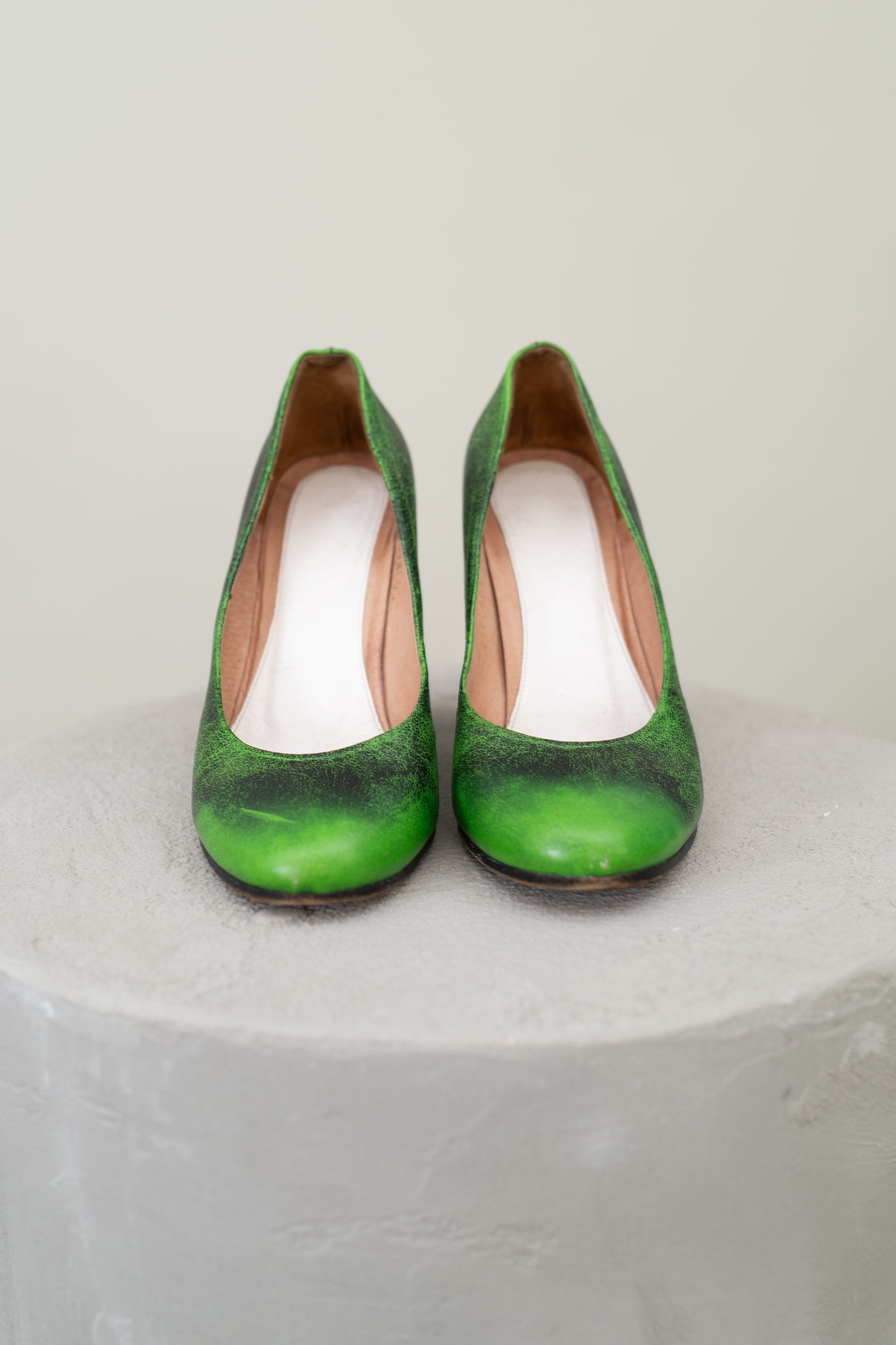 MARGIELA FW 2007 SPRAY PAINT HEELS