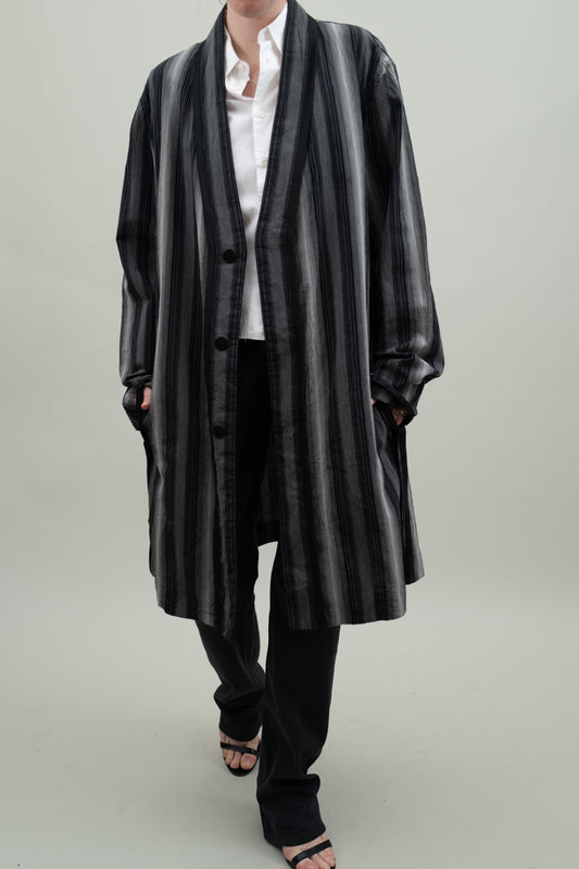 ISSEY MIYAKE STRIPED JACKET