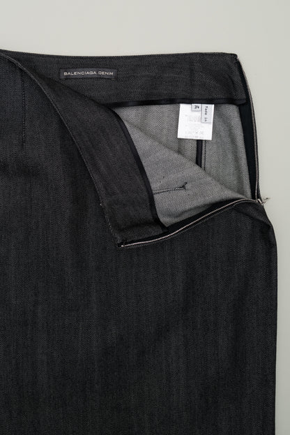 BALENCIAGA 2008 DENIM SKIRT