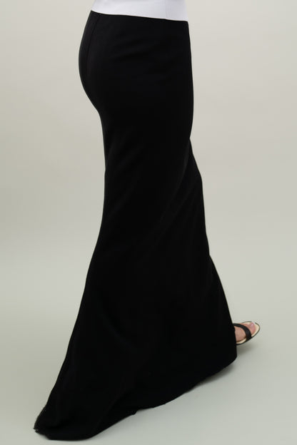 ALAIA FITTED MAXI SKIRT