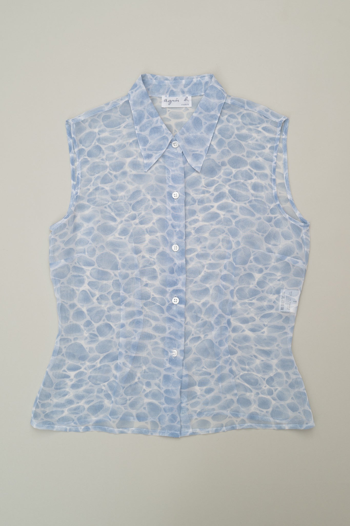 90S AGNES B. SHEER TOP