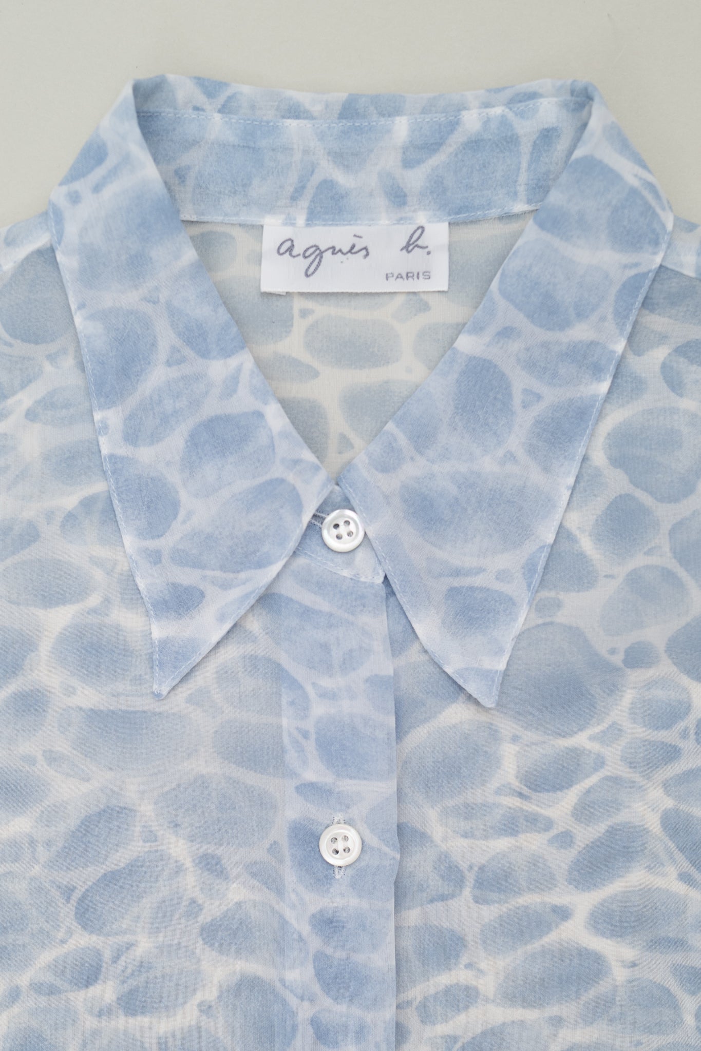 90S AGNES B. SHEER TOP