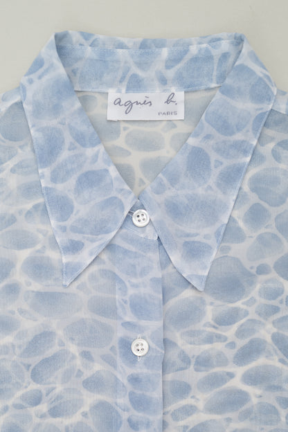 90S AGNES B. SHEER TOP