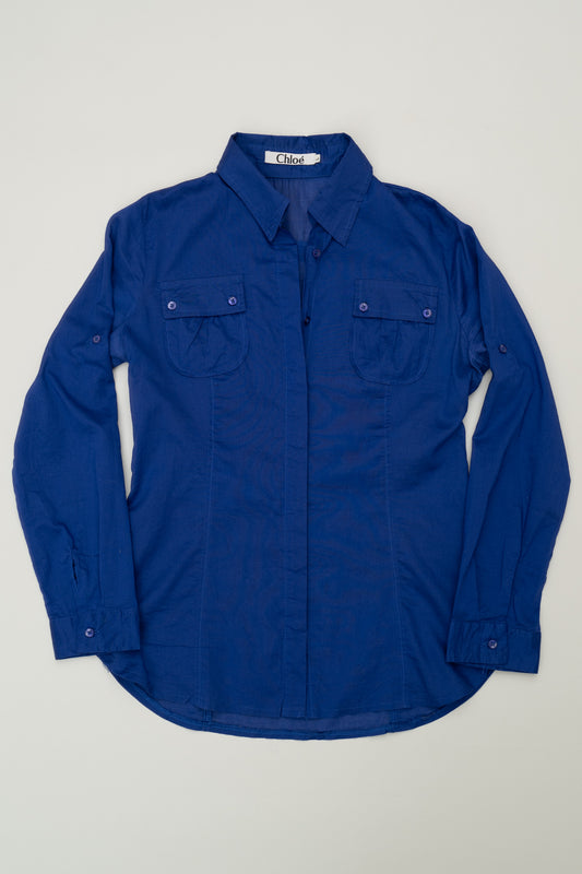 CHLOE BUTTON UP