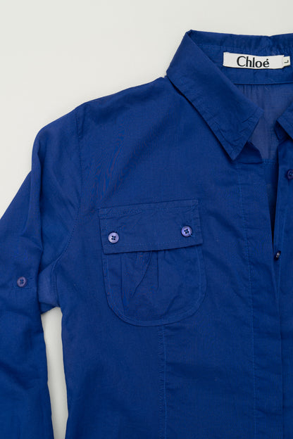 CHLOE BUTTON UP