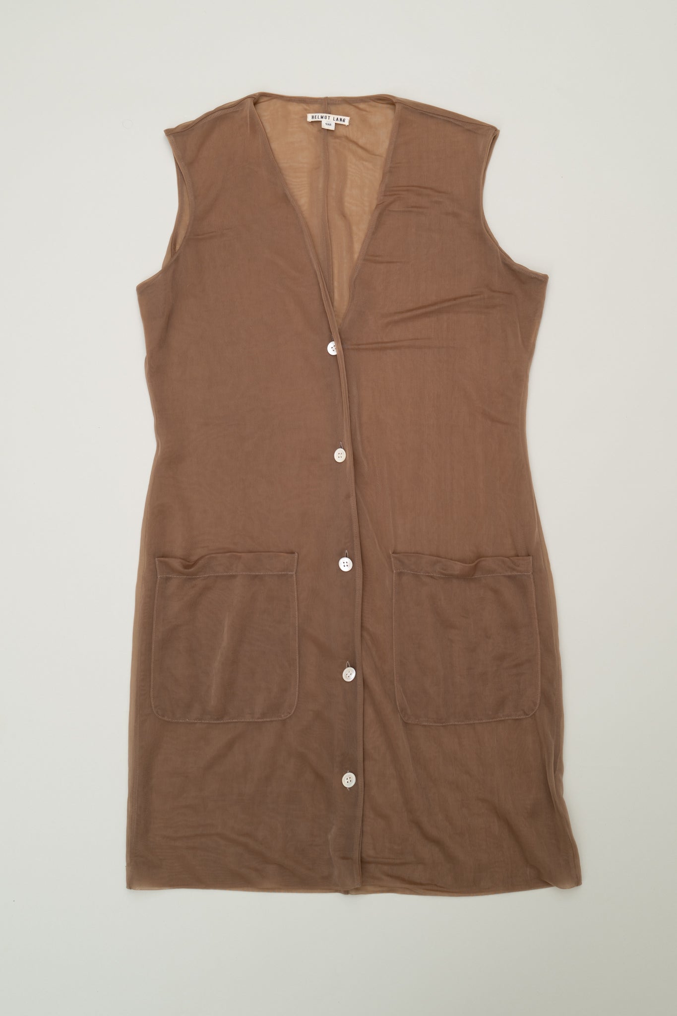 90S HELMUT LANG SHEER VEST