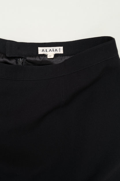 ALAIA FITTED MAXI SKIRT