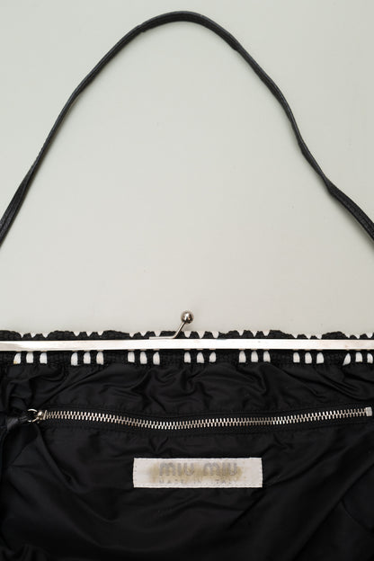 90s MIU MIU WOVEN BAG