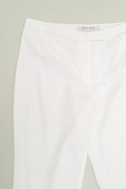 MIU MIU SS 2000 COTTON  PANTS