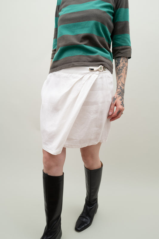 ARMANI JEANS LINEN SKIRT