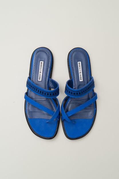 MANOLO BLAHNIK SUSA SANDALS
