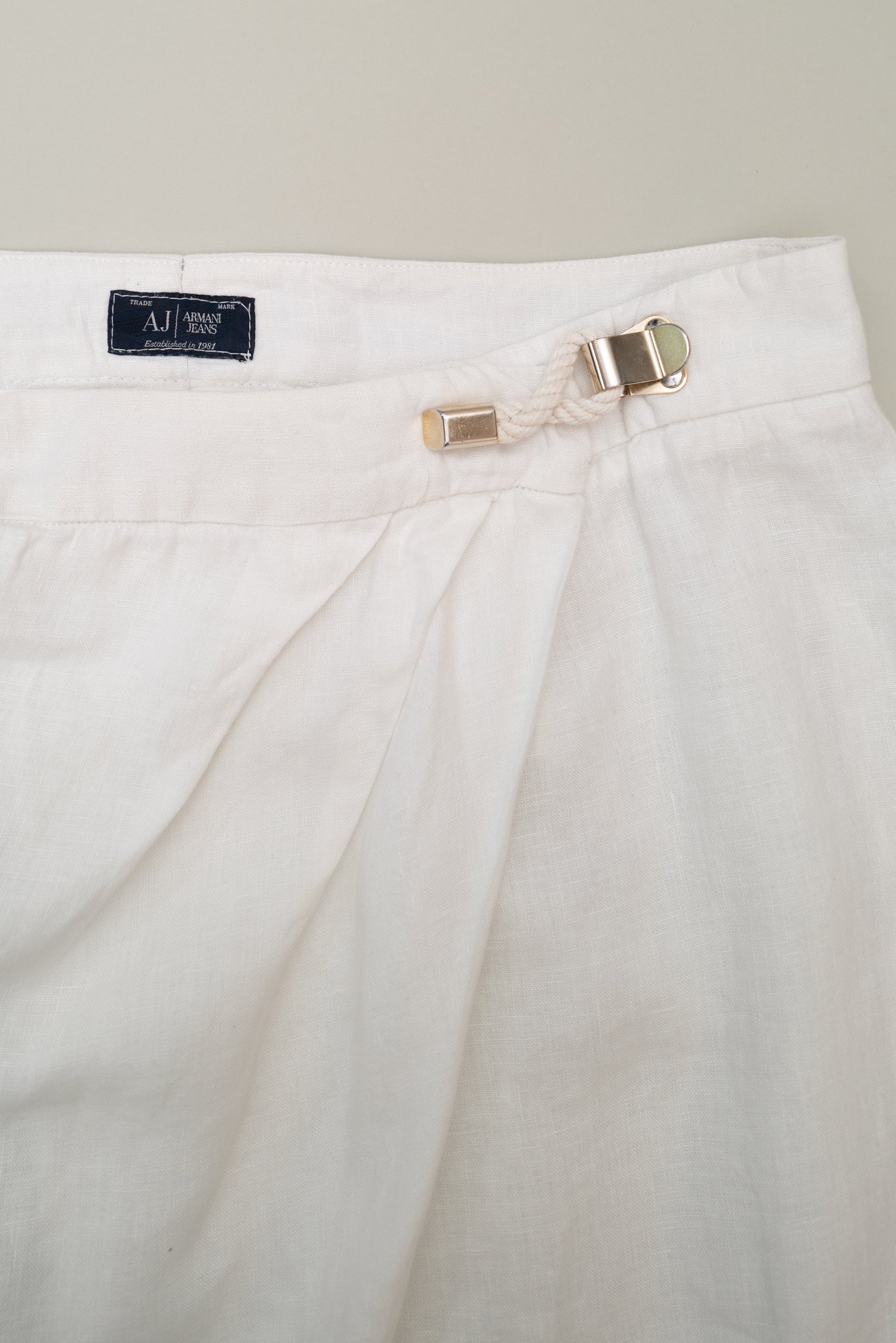 ARMANI JEANS LINEN SKIRT