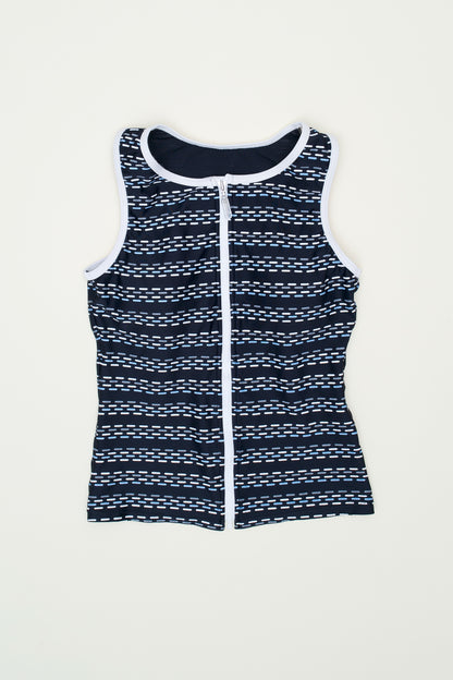 COURREGES ZIP UP TOP