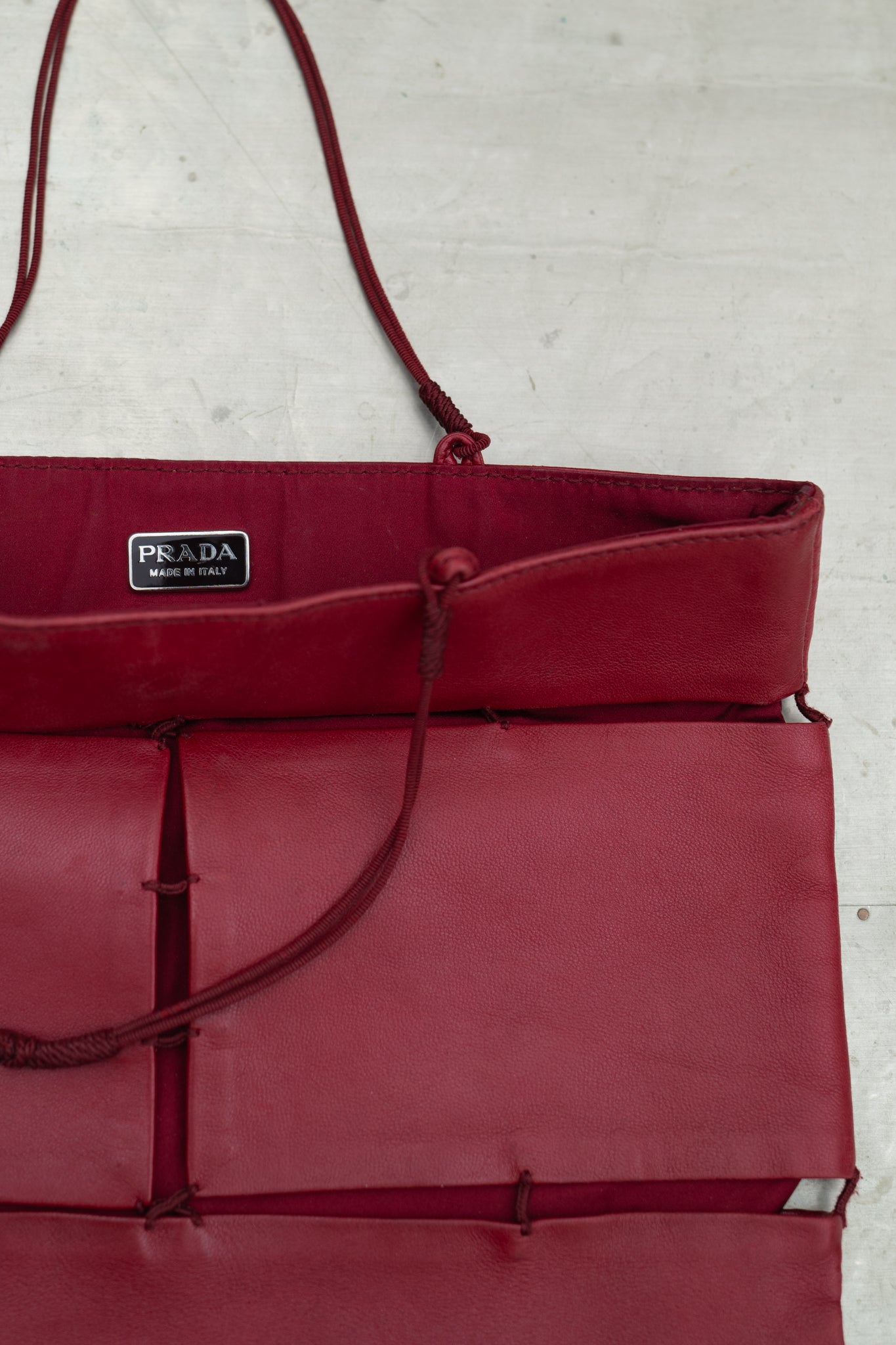 PRADA MINI PATCHWORK LEATHER BAG