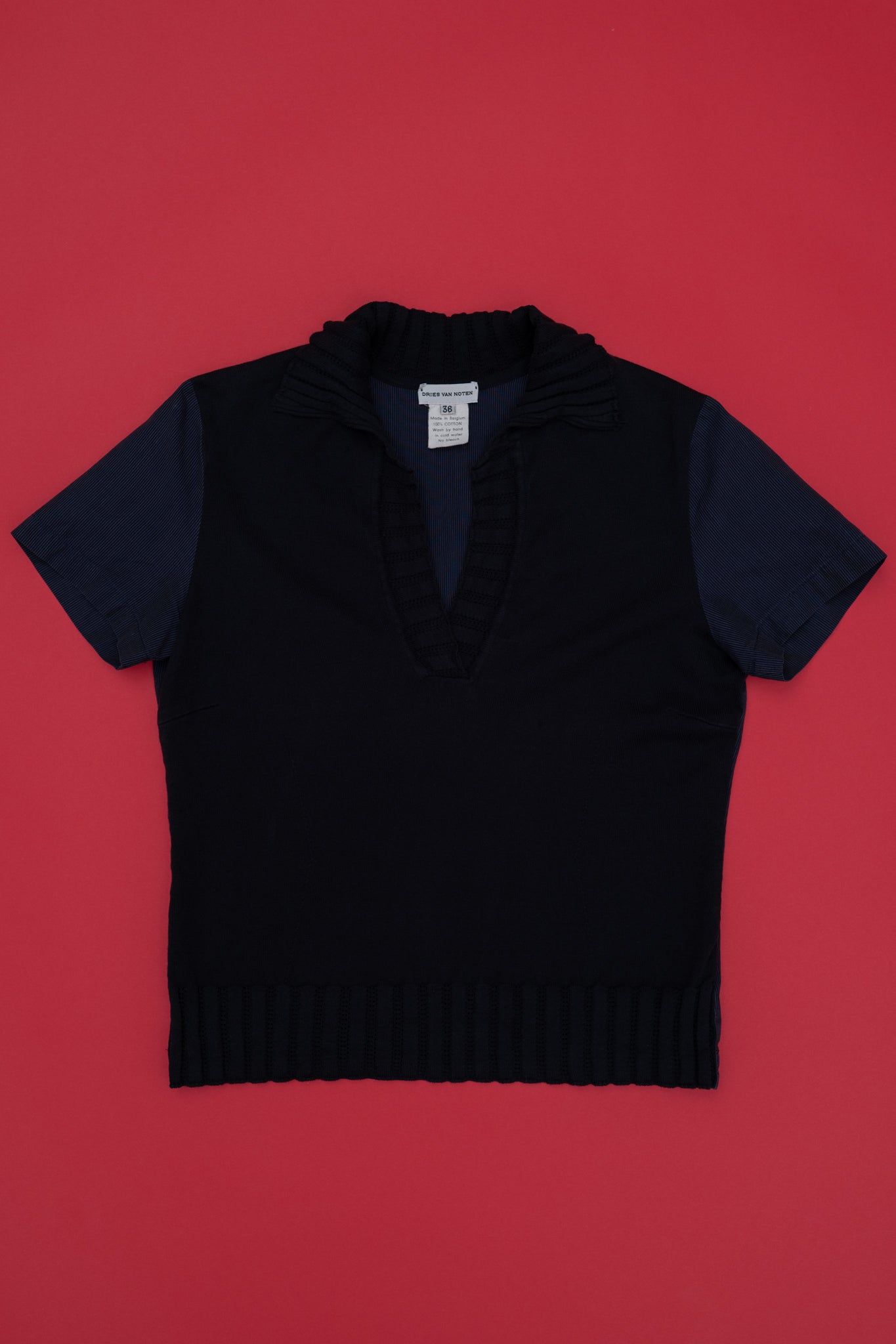 90S DRIES VAN NOTEN POLO