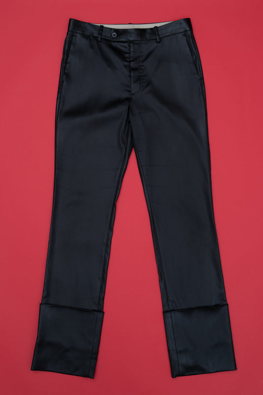 HELMUT LANG TROUSERS WITH CUFF