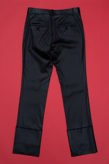 HELMUT LANG TROUSERS WITH CUFF