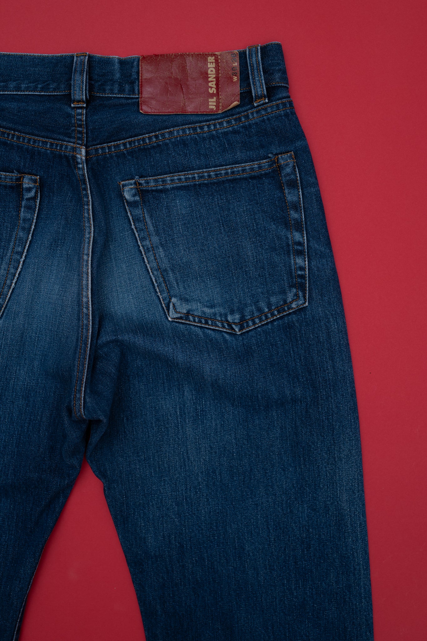 JIL SANDER STRAIGHT LEG DENIM