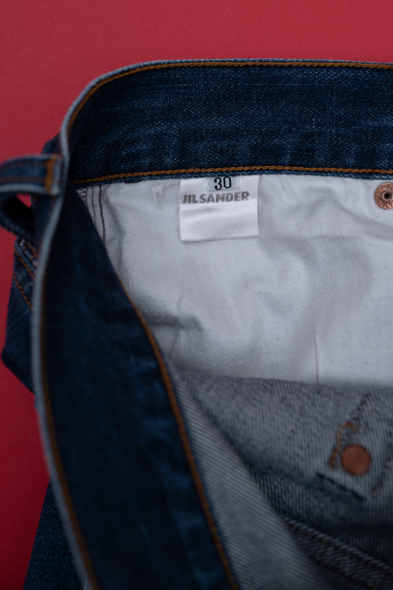JIL SANDER STRAIGHT LEG DENIM
